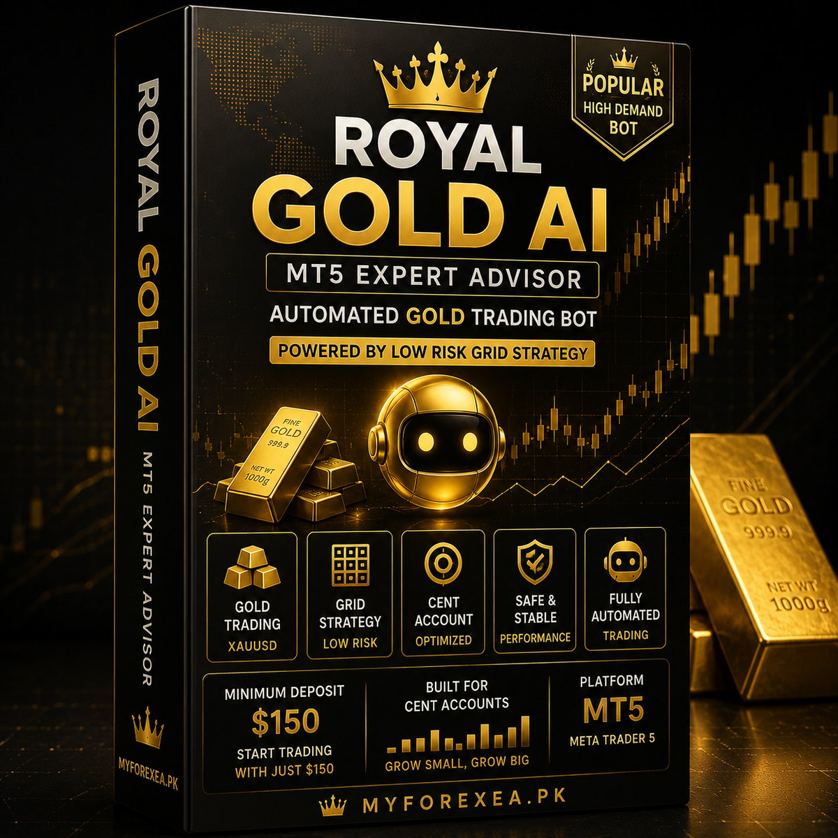 Royal Gold Ai Bot MT5 (Popular 🔥)